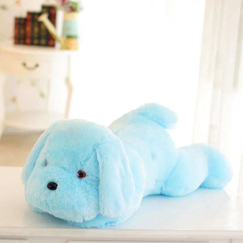 Peluche veilleuse LED — Chien lumineux