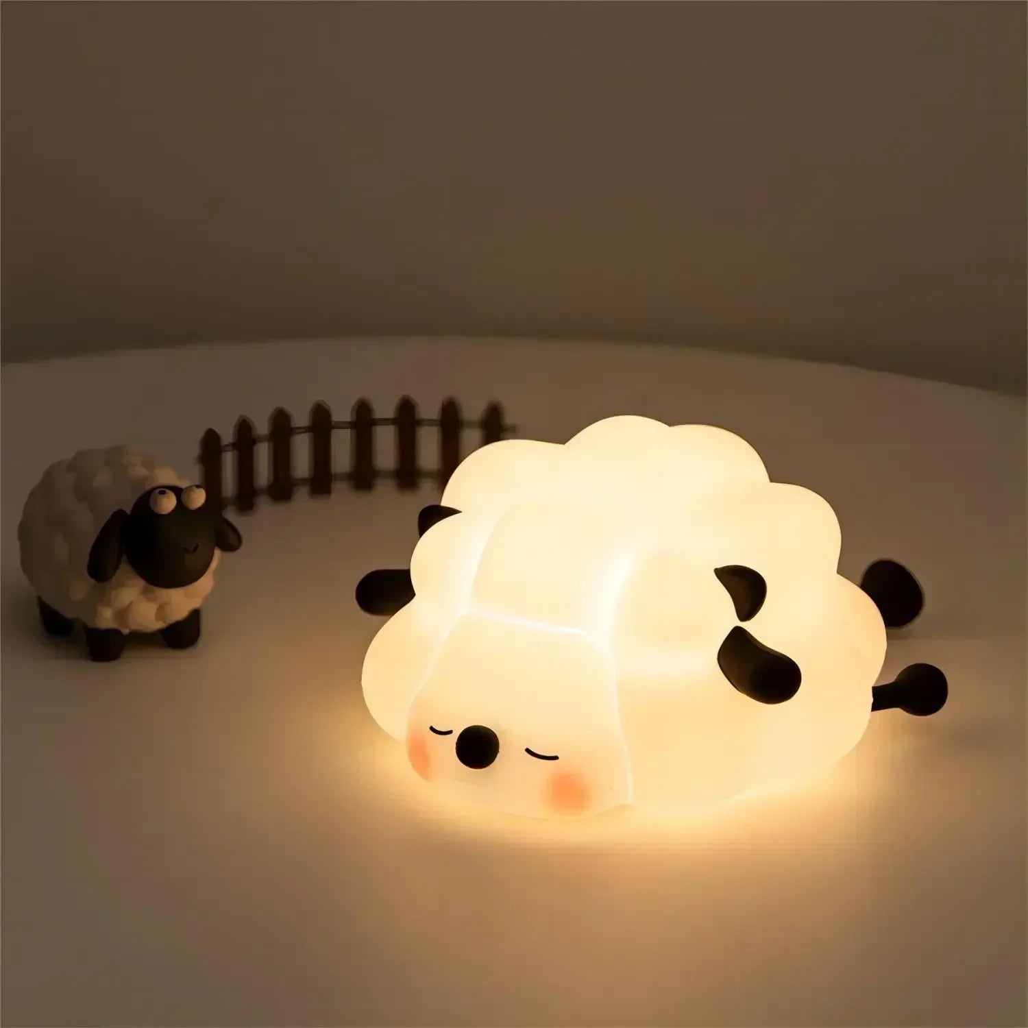 Veilleuse silicone rechargeable — Lapin, Mouton ou Panda