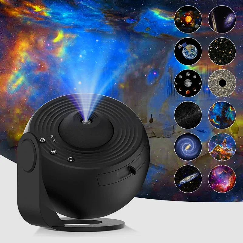Projecteur galaxie 360° — Ciel étoilé