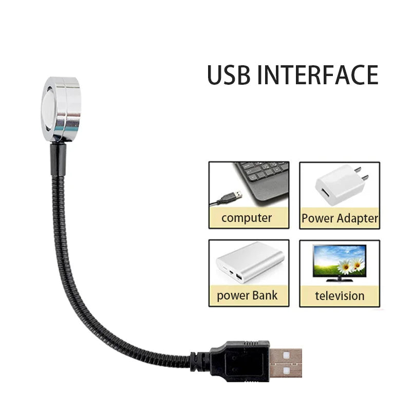 Lampe Sunset — Projecteur d'ambiance USB