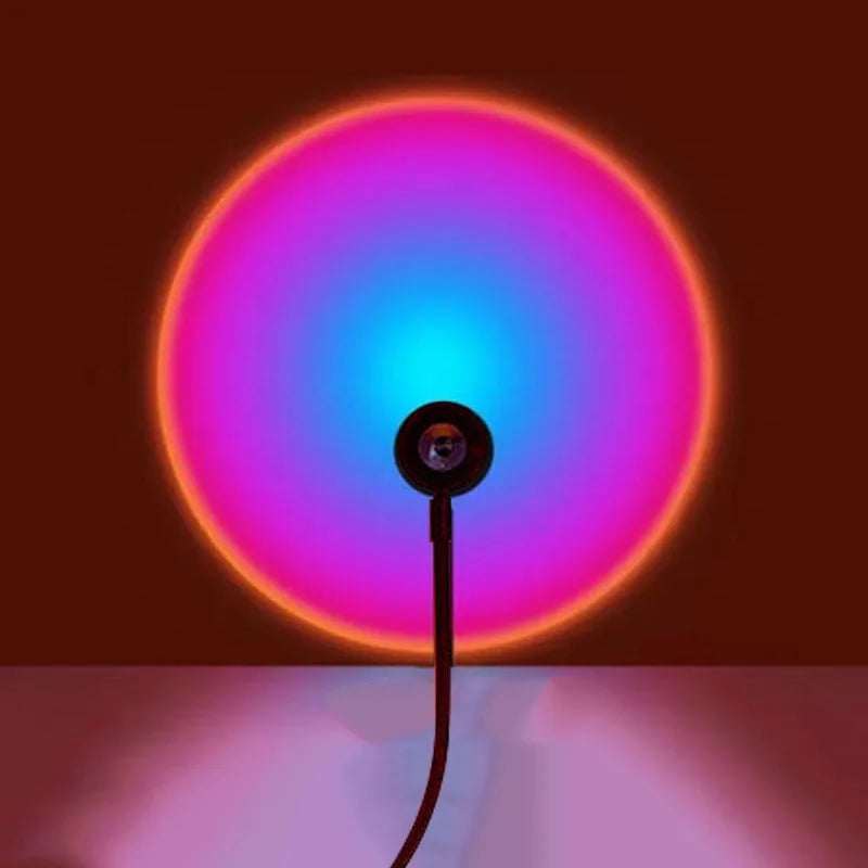 Lampe Sunset — Projecteur d'ambiance USB